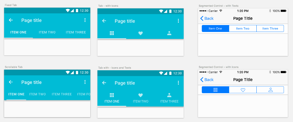 Google's Material Design en Apple's Human Interface Guidelines als reactie op flat Design - vergelijking tussen Google's Material Design en Apple's Human Interface Guidelines