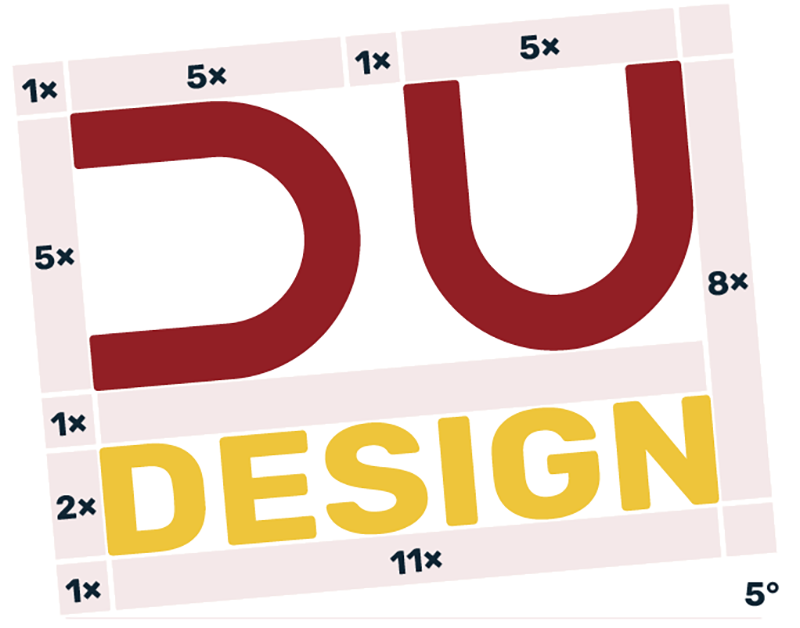 Logo DU Design spacing